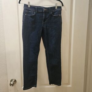 J Jill j. denim brand authentic fit slim ankle women's size 4 blue jeans pants